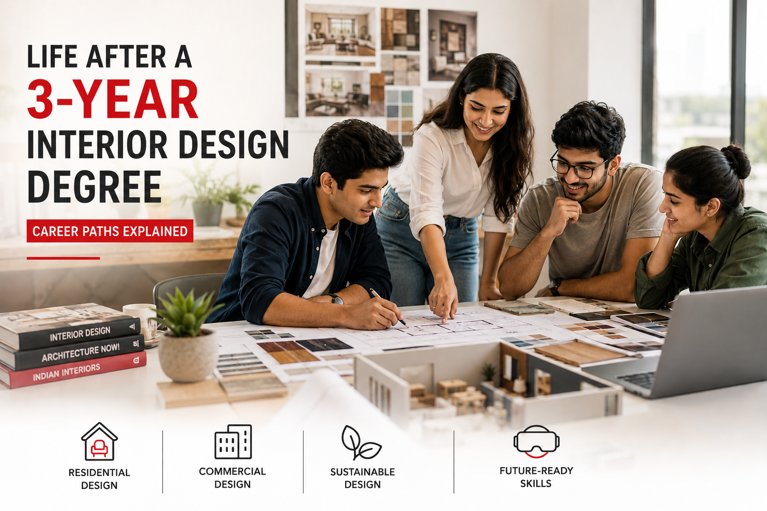 Life After a 3-Year Interior Design Degree: Career Paths Explained