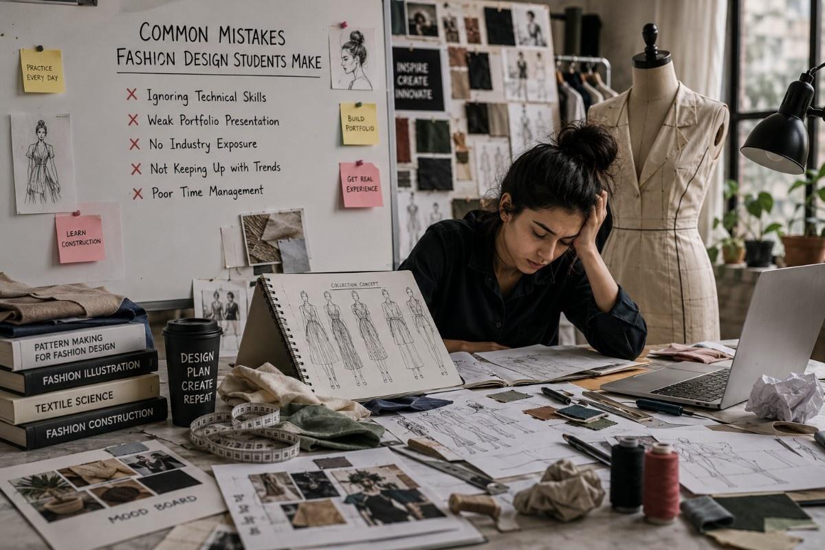 Common Mistakes Fashion Design Students Make